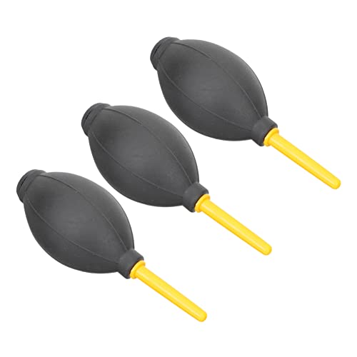 KOMBIUDA 3Pcs Air Blower Ergonomic Camera Dust for Sensitive Electronics Lightweight Natural Design for Lens PC Cleaning
