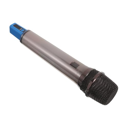 Microphone Jouet Portable Accessoire Factice Amusant de Fête et Jeu Imagination Enfant Plastique