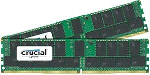 Crucial 128GB (4 x 32GB) Memory Kit DDR4-2400 PC4-19200 CL=17 Dual
