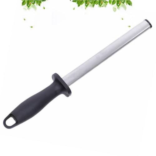 PRETYZOOM Sharpening Rod Honing Tool for Kitchen Comfortable Handle Precision Sharpening for Home and Use Design with Hanging