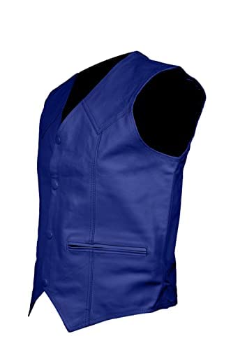 Traditional Style Motorcycle Vest With Lace Unisex Size 4Xl Harley Orange | Chest: 52 In | Length: 25.5 In #TOP5