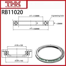New THK Cross Roller Ring Inner Ring Rotation RB 11020 RB11020 RB11020UUCC0 RB11020UUC0