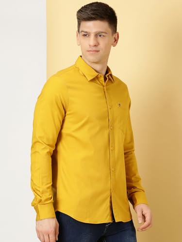 Image of Thomas Scott Men Classic Slim Fit Cotton Casual Full Sleeves Shirt