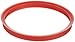 Wheaton 240760 Red ETFE Screw Cap for Wheaton Lab 45 Media Bottle Pour Ring 45mm (Case of 10)