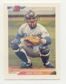 1992 Bowman Mike Piazza Rookie Baseball Card Baseball Rookie Card #461 Mike Piazza