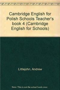 Amazon.com: Cambridge English for Polish Schools Teacher's book 4 ...