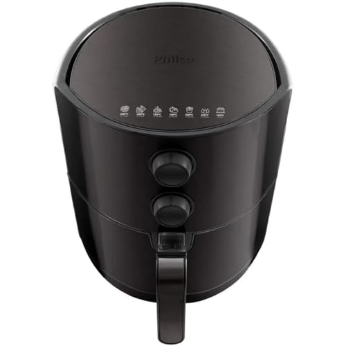 Fritadeira de ar quente, aço inoxidável titânio, 4,6 litros (110)