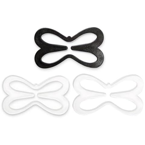FUZVOL 3 PCS Non-Slip Bra Strap Clips Cover