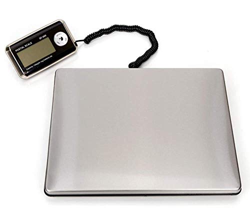 Digital Postal Scale 300 kg/660 lb with External Display Made of ABS Material Postage/Parcel/Shipping/Weighing/Packet Scale