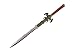 Hero's Edge G-BL010 Foam Fire Sword, 45"