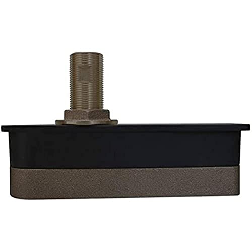 Image of Raymarine CPT-120 Bronze Through Hull Transducer W /10M Cable - Includes High Speed Fairing Block, Black, 8 inch
