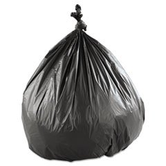 (3 Pack Value Bundle) IBSS404822K High-Density Can Liner, 40 x 48, 45-Gallon, 22 Micron, Black, 25/Roll