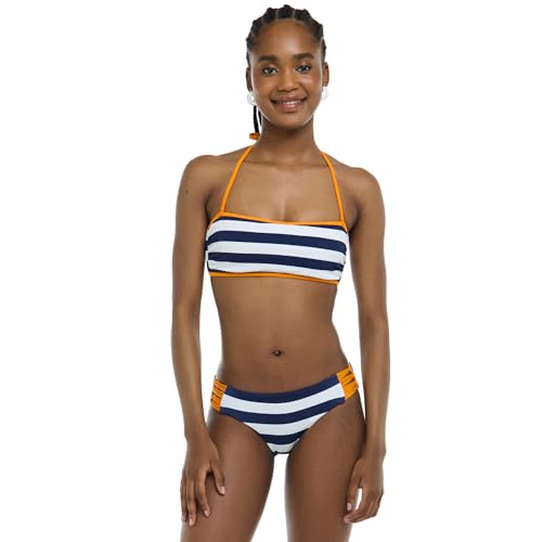 Body Glove Women's Kai Bandeau Bikini Top Swimsuit with Sash-tie Back2