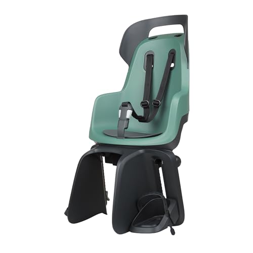 Bobike 8012600006 Go Maxi Carrier RS XR Hinterer Kindersitz Für Gepäckträger, Baby-Rücksitz 9 Monate–6 Jahre, bis 22 Kg, 20° Neigung, Passend Für Fahrradträger, Werkzeugfrei, Pfefferminz