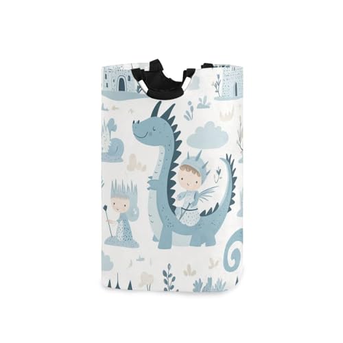 Ttgoth Cesta de lavandería plegable grande con asas, cesta organizadora de ropa para dormitorio, dormitorio, baño