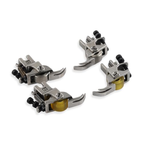 Cnonee1 Steel Zipper Adjustable Roller Wheel Presser Foot miniatura 3