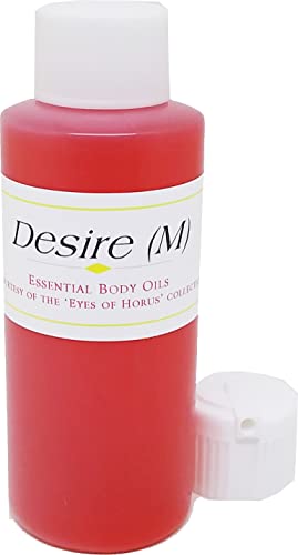 TCEShop Desire - Type for Men Cologne Body Oil Fragrance [Flip Cap - Red - 2 oz.] - ID#23964