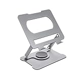 Hkfgdjdl Zusammenklappbarer Tablet-Ständer mit Doppelschaft, Karbonstahl...
