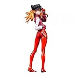 Acfigure Figura de Asuka Langley Soryu, figura de anime, personaje de 22 cm, modelo de estatua de PVC, decoración de escritorio
