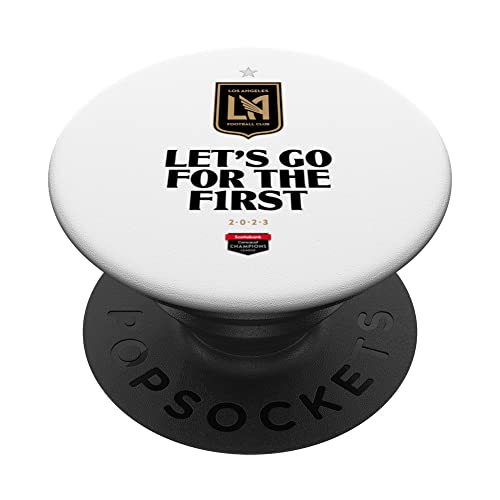 Los Angeles Concacaf Champions League Finals 2023 PopSockets Swappable PopGrip, Black