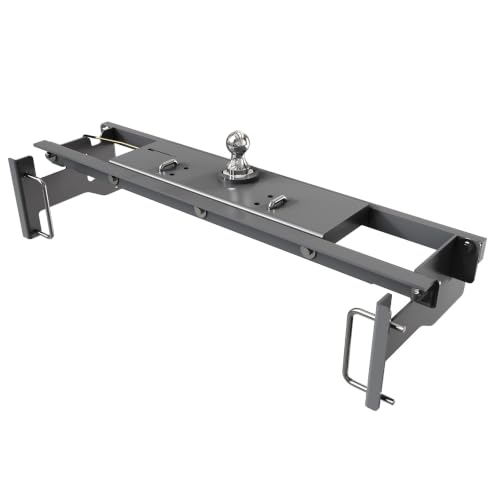 Heavy-Duty Gooseneck Hitch for Dodge Ram 2500 & 3500 – 30,000 lb GTW, 2-5/16" Flip-Over Ball