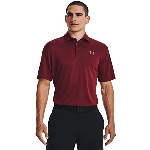 Image of Under Armour Men's Polyester Solid Tech Polo | T-Shirt | 1290140-001
