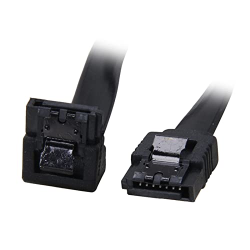 Cable de datos SATA3 Serial ATA 6 pulgadas 180 a 90 grados