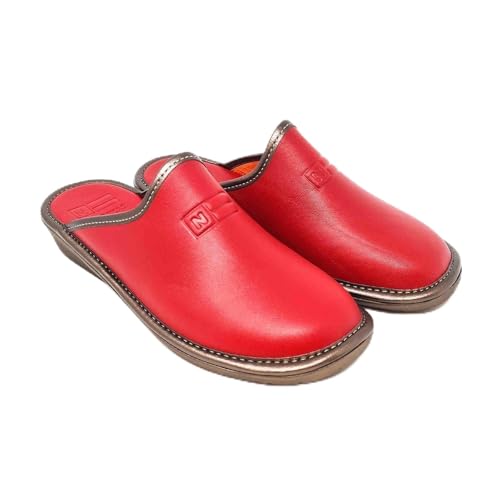 NORDIKAS   ZAPATILLAS DE CASA MUJER TOP LINE DUBLIN ROJO