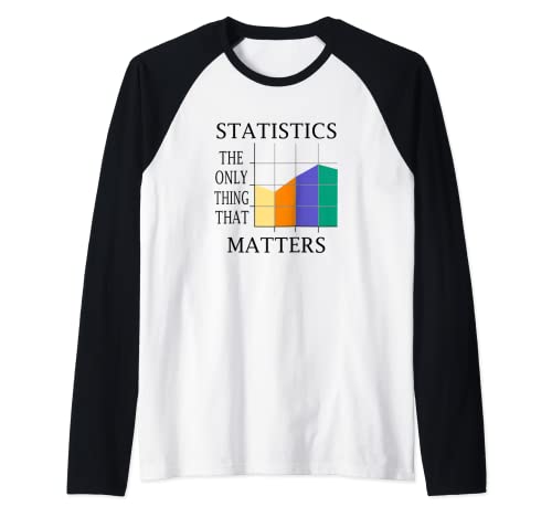 Refranes divertidos Analista de datos Estadística Científica Camiseta Manga Raglan