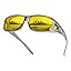 Grey Frame Night Vision Polarized Yellow Lenses