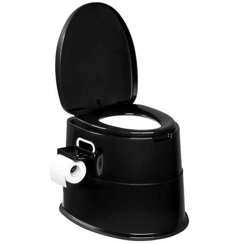 Bonnlo Campingtoilette Tragbare Reisetoilette, Abnehmbarer Inneneimer...