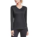 BALEAF-Womens-V-Neck-Long-Sleeve-T-Shirt-Dri-Fit-Cool-Activewear-Workout-Tops-Running-Yoga-Gym-Shirts