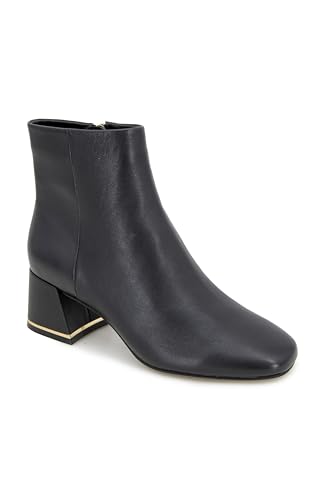 Bottine Kenneth Cole New York femme Alec chaussure cuir noir à talon mode