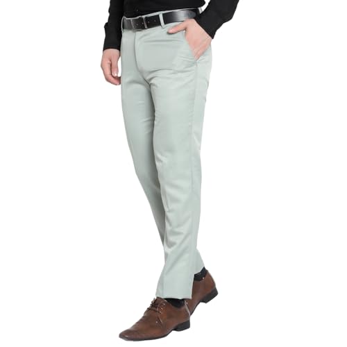 Image of Men's Formal Trouser for Men | Regular Fit Office Wear Pant | Business Casual Trousers | Comfortable Formal Pants for Office, Work