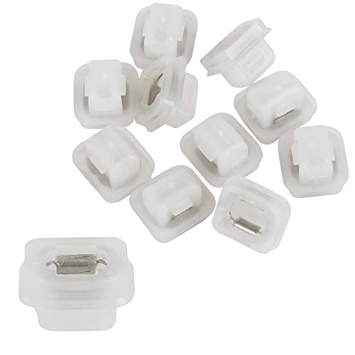 Retenedores de plástico para puerta BMW Serie 3 X5, clips de fijación X AUTOHAUX, pack de 10