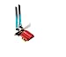 OKN WiFi 6 A3000 802.11AX PCIe WiFi Card with Bluetooth 5.0 PCI-E WiFi Adapter Dual Band 5GHz/2.4GHz for Desktop, Support Windows 10 (64bit) / Linux