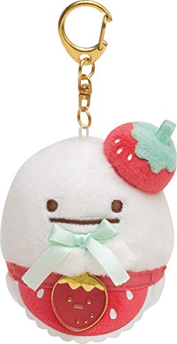 すみっコぐらし 喫茶すみっコでいちごフェア ぶらさげぬいぐるみ おばけ MY64601