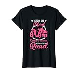 Womens Real Women Riding Quad Biker Offoad Quad T-Shirt