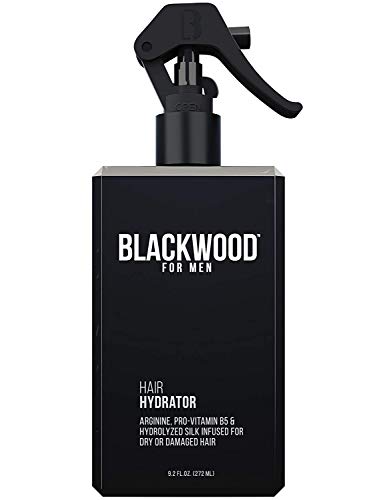 Blackwood For Men Hair Hydrator W/Pump; Mens Liquid Natural Hair Repair | Mens Hair Conditioner Made Sulfate-Free | Leave-In Conditioner For After Shower To Style Stronger Hair #TOP5