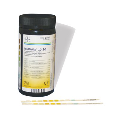 MULTISTIX 10 SG Test Strips (Pack of 100)