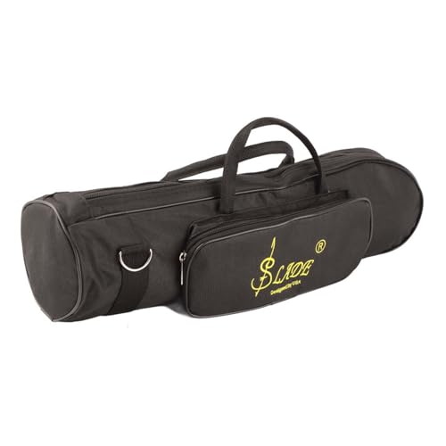 Vvikizy Trumpet Bag, Lightweight Trumpet Case Nylon Material Double Zipper Design Trumpet Bag Soft Interior Ergonomic Handbag Design, Musical Instrument Accessories, Stylish and Simple