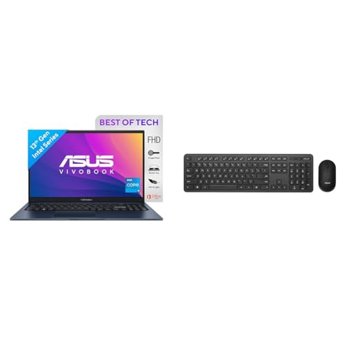 Image of ASUS Vivobook 15 (2023), Intel Core i5-1335U 13th Gen, 15.6 inch (39.62 cms) FHD, Thin and Light Laptop