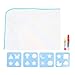 Yoidesu Water Doodle Carpet, Alphabet Fruit Animal Pattern Education Toys Kids Water Painting Card for Children