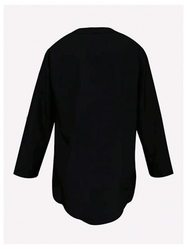 SOLY HUX Women's Sequin Tops Button Down Sparkle Shirts Casual Long Sleeve Blouses2