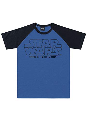 Camiseta Camiseta Star Wars, Fakini, Meninos, Azul/Preto, 8