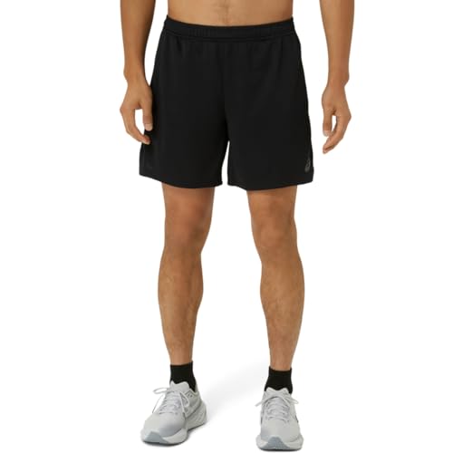 ASICS Men's ACTIBREEZE Knit 7IN Short Training Shorts, S, Performance Black