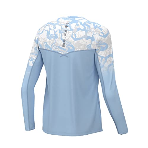 HUK Boy's Icon X Pattern Long Sleeve, Fishing Shirt for Kids2