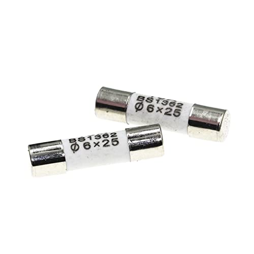 Tubo seguro de cerámica 6x25mm con estabilidad térmica para circuitos de 250V 2