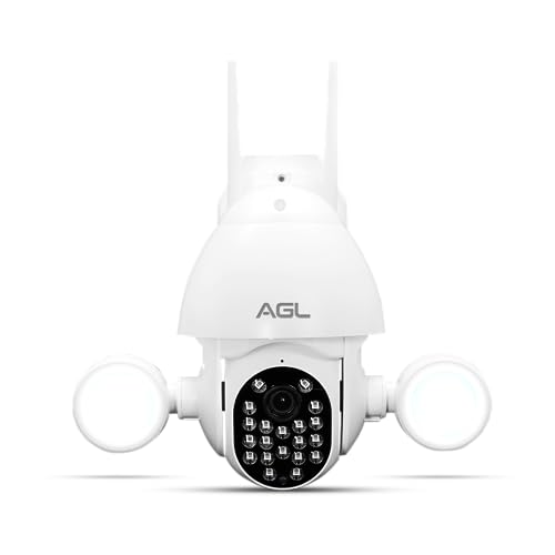 Câmera de segurança 5mp inteligente ip wifi onvif agl