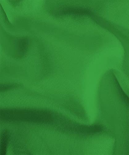 Spannbettlaken Fleuresse Colours Uni-Mako-Satin in Grasgrün